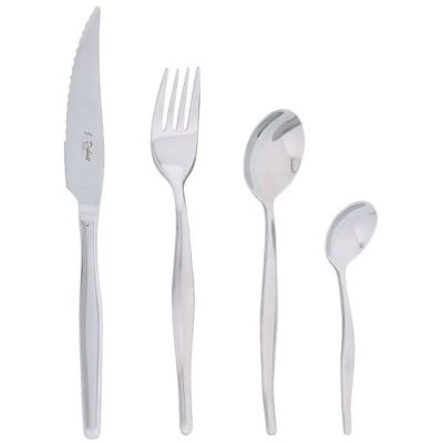 Jean Dubost Ménagère 24 pièces inox NV080990X01047 violon Gris - vue 2