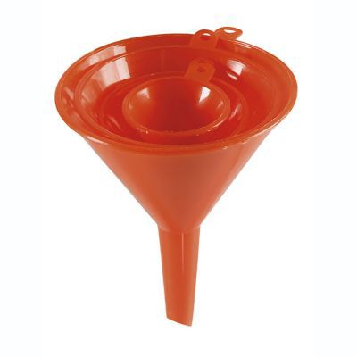 Lot de 4 entonnoirs plastique ø50 mm à ø115 mm