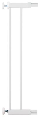 Extension barrière de sécurité en métal blanc Easy Close 14 cm