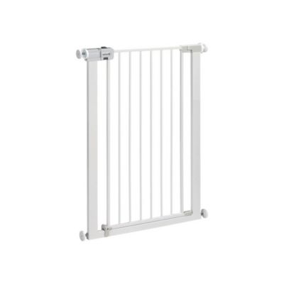 Barriere de securite bebe Safety 1st Easy Close Extra Tall metal blanche 91 cm