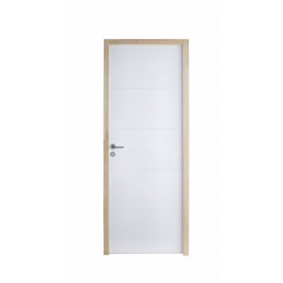 Bloc porte gravé horizontal 73cm poussant droit