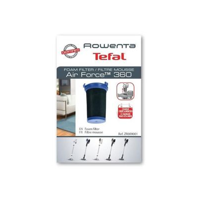 Rowenta filtre mousse Air Force 360 Blanc - vue 2