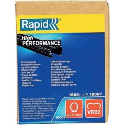 Agrafes grillage plastifiées VR22 de Rapid