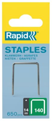 Agrafes Rapid n°140 14 mm 650 pièces