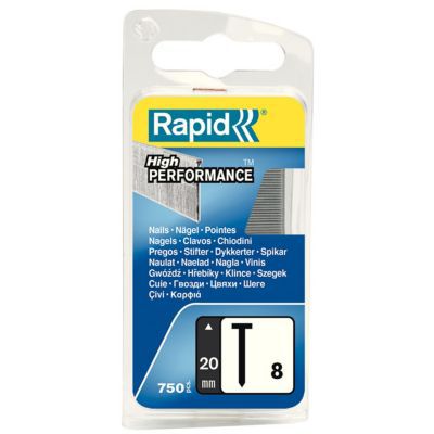 Pointes Rapid n°8 20 mm