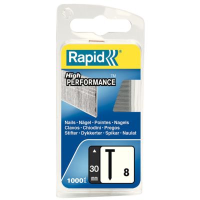 Pointes Rapid n°8 30 mm 1000 pièces