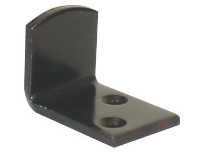 Butée de volets coudée Espagnolette plate Afbat acier noir