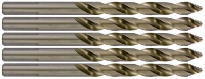 Boîte de 5 forets métal HSS TSP, diamètre 6 mm, longueur 93 mm - Tivoly 11457060600