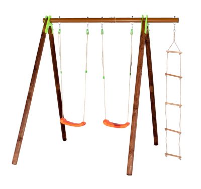 Portique bois metal Xylo