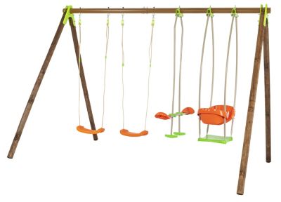 Portique bois metal Bongo