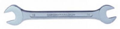 Outifrance Clé double fourche 10 x 11 mm