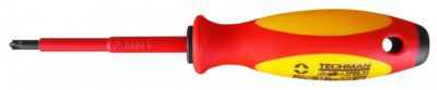Techman Tournevis Pozidriv bornier isolé MPz 1
