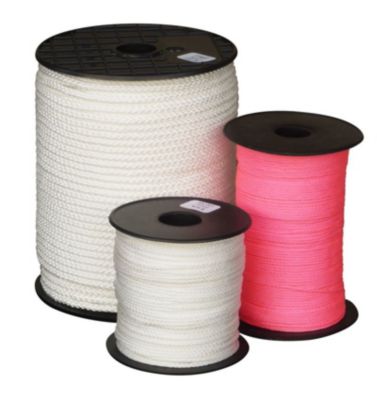 Outifrance Tresse polypropylène fluo D. 1 5 mm L1000