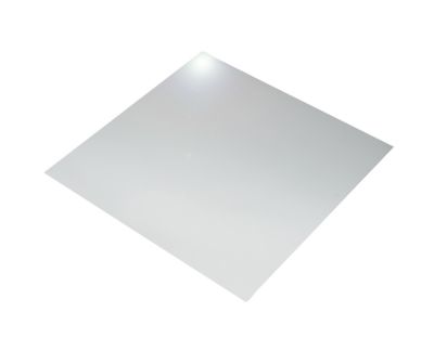 Tôle acier inoxydable lisse Ep. 0,5 mm, 50 x 25 cm