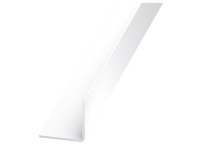 Cornière PVC laqué blanc 20 x 20 mm, 2 m