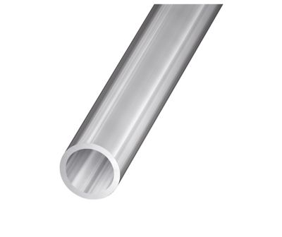 Tube rond aluminium brillant 8 mm, 1 m
