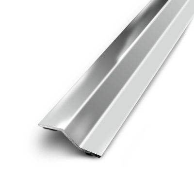 Barre de seuil multi niveaux adhésif inox 3M 50 x 83 cm