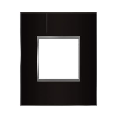 Image of Plaque de finition simple Miroir noir ARNOULD Espace 3233625005656_CAFR