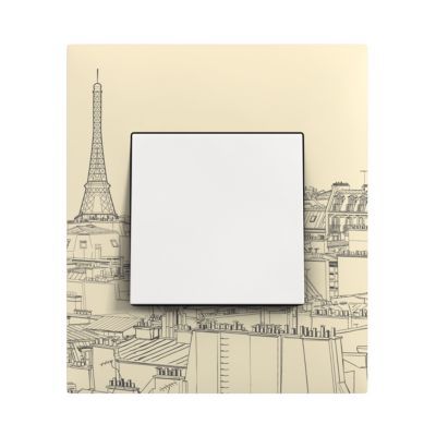 Image of Plaque de finition simple Paris ARNOULD Espace Evolution 3233625008060_CAFR