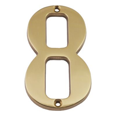 Numéro de rue Laiton 8