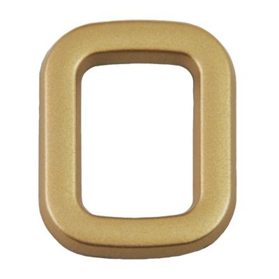 Chiffre dorée 0 en relief