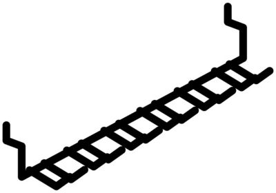 Râtelier Mottez pour 6 outils montage sur panneau perforé