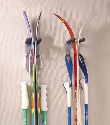 Crochet de rangement pour ski et bâtons Mottez