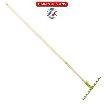 Perrin Râteau soudé 14 dents droites manche 150cm - Kiwi - vue 3
