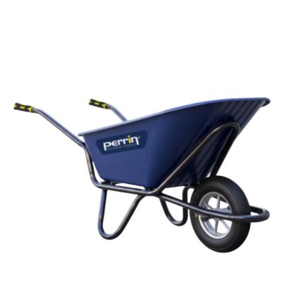 Perrin Brouette 120 L roue gonflée - charge 320 kg PEHD renforcé - vue 2