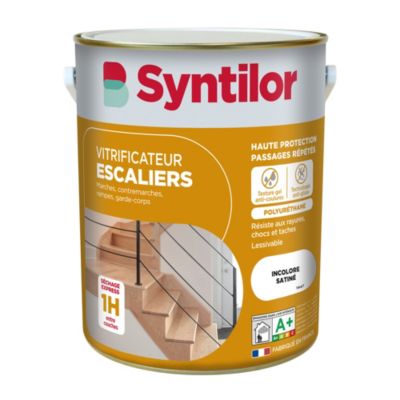 Vitrificateur Syntilor Escaliers incolore satin 2,5L