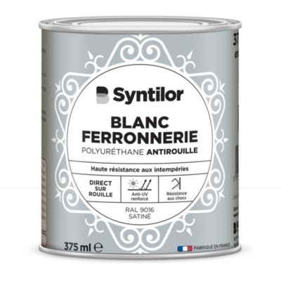 Peinture extérieure fer antirouille satiné Syntilor 375ml