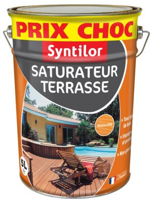 Saturateur bois extérieurs sol incolore Syntilor 5L