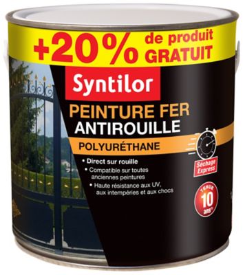 Peinture extérieure fer Syntilor Ultra Protect basalte satiné Syntilor 1,5L + 20% gratuit