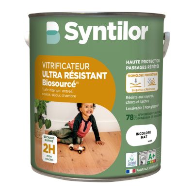 Vitrificateur Syntilor ultra résistant Biosourcé incolore