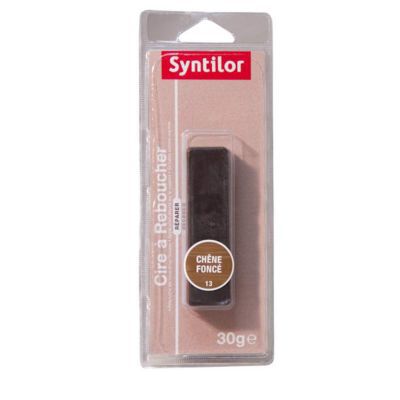 Cire à reboucher teinte wengé 30g Syntilor