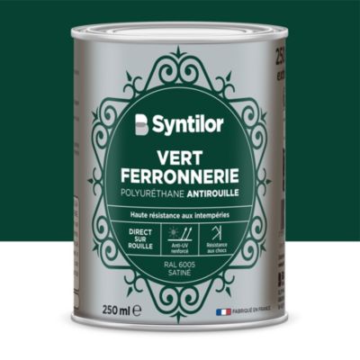 Peinture extérieure fer antirouille satiné Syntilor 250ml