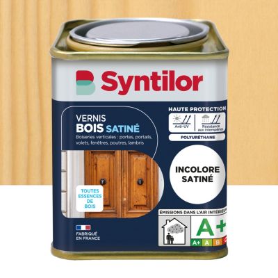 Vernis bois incolore satiné Syntilor 0.25