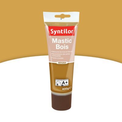 Mastic tube teinte chêne Syntilor 400g