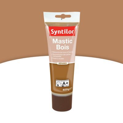 Mastic tube Bois foncé Syntilor 400g