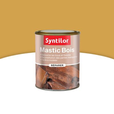 Mastic Bois teinte chêne Syntilor 250g