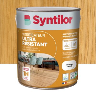 Vitrificateur ultra résistant Syntilor incolore satiné 2,5L