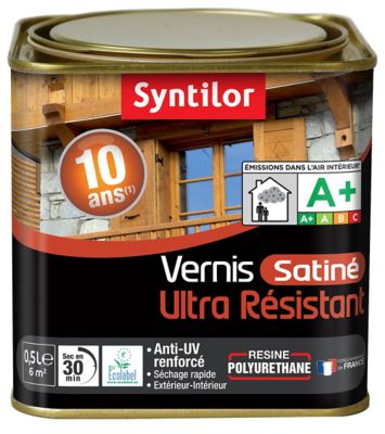Vernis extérieur Aquaréthane Incolore Syntilor - 0.5 L