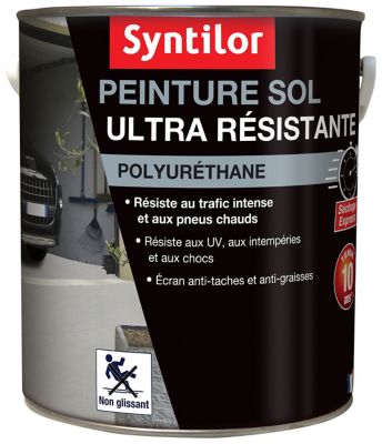 Peinture extérieure pour sol ultra résistante asphalte satin Syntilor 4L