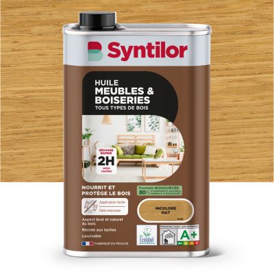 Huile meuble Biosourcée Syntilor incolore