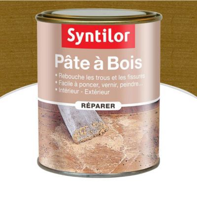Pâte à bois Chêne clair 1 Kg Syntilor