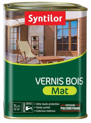 Vernis extérieur BSC Incolore Mat Syntilor - 1 L