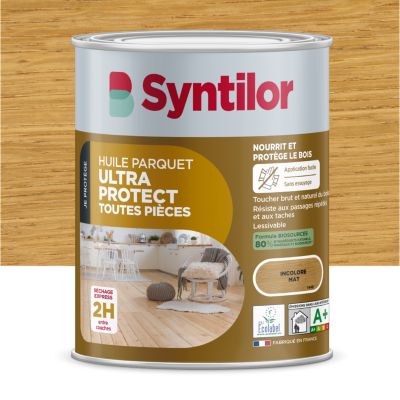 Huile parquet Syntilor Biosourcée incolore