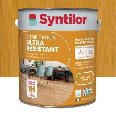 Vitrificateur ultra résistant Syntilor incolore mat 5L