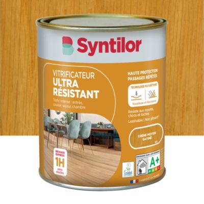 Vitrificateur Ultra Résistant Syntilor chêne moyen satiné 0,75L