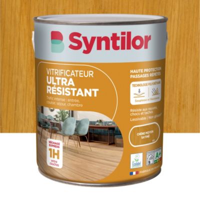 Vitrificateur Ultra Résistant Syntilor chêne moyen satiné 2,5L